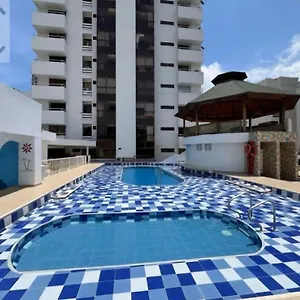 Apartamento Con Piscina Cerca Al Mar Amoblado Rodadero Sur, Gaira